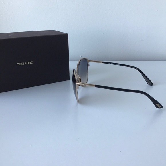 Tom Ford Penelope Metal Butterfly Sunglasses - Picture 2 of 8